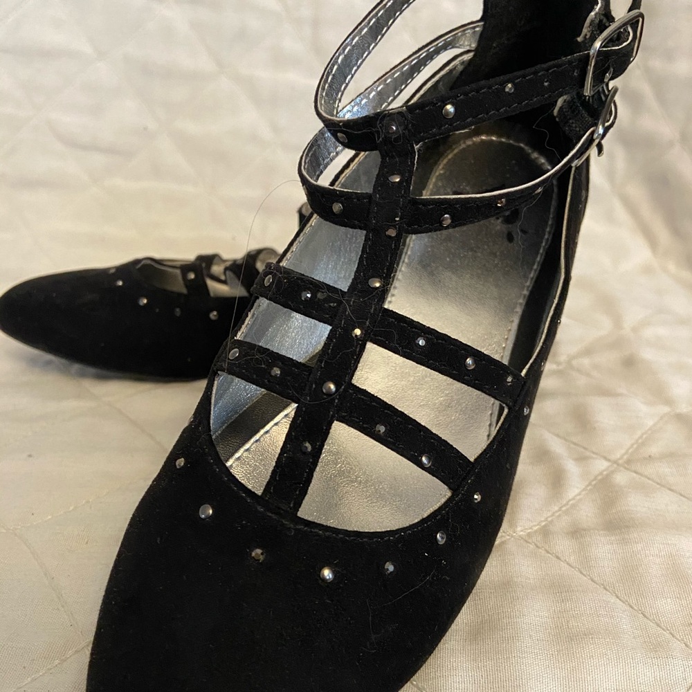 Girls black sandal